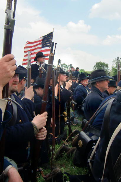 Company G at 150th Shiloh.