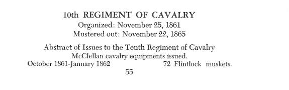 Returns, 10th Illinois Cavalry