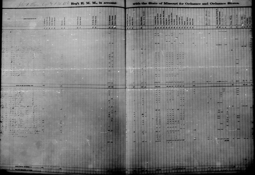 Quartermaster Stock Records Account, Ordnance, Vol. C, 823, 68th EMM