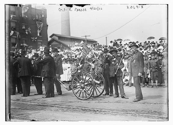 Woodruff in GAR parade ca 1910.